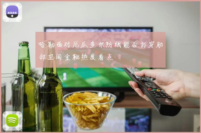 哈勒面对厄瓜多尔防线能否打穿肋部空间金靴热度看点